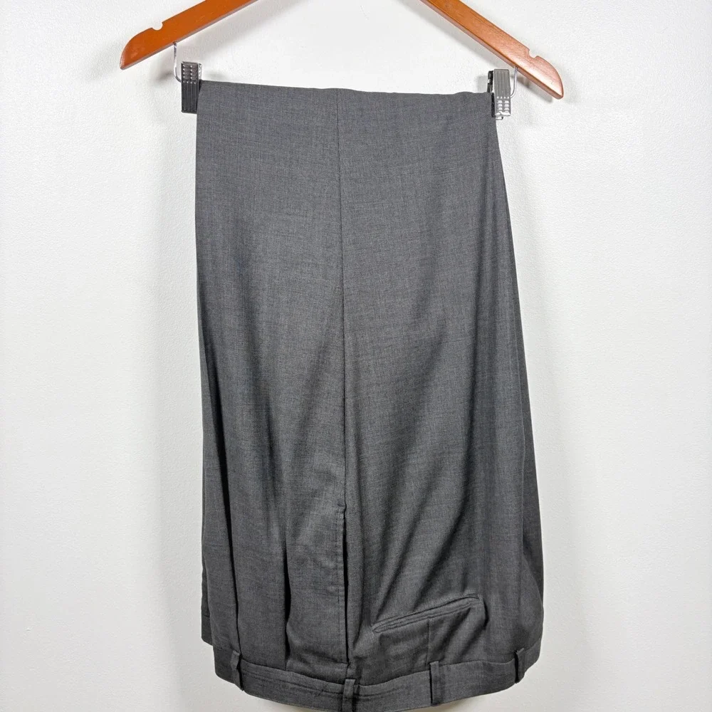 Jos. A.‎ Bank Signature Collection Men Charcoal Gray 100% Wool Suit 44L